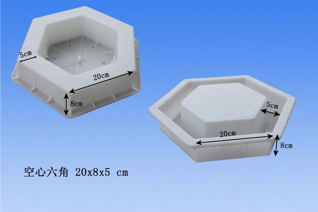 空心六角護坡磚模具