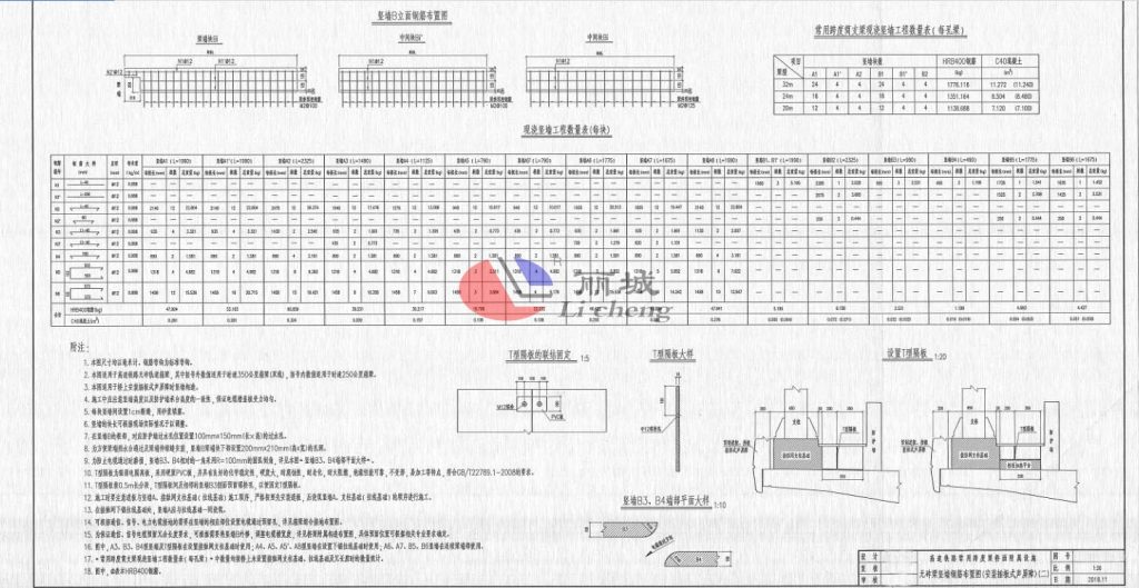 高速聲屏障鋼模具安裝使用設計圖